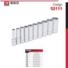 Juego 10 Dados Largos Pulgadas Cuadro de 3/8 52111 Urrea-h