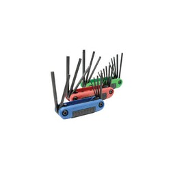 Juego de 24 Llaves Hexagonales Allen Y Torx 49824 Urrea-h