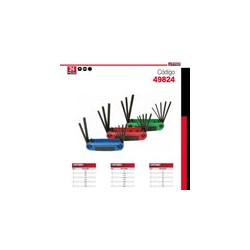 Juego de 24 Llaves Hexagonales Allen Y Torx 49824 Urrea-h