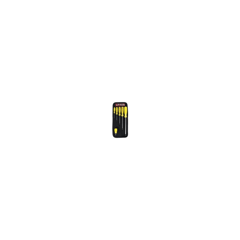 Juego Desarmadores Phillips 6 Pzas Ambar 9600a Urrea-h