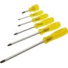 Juego Desarmadores Phillips 6 Pzas Ambar 9600a Urrea-h