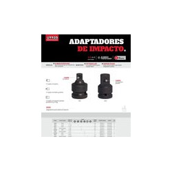 Adaptador Impacto Hembra 3/4 Cuadro 1/2 7653 Urrea-h