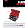 Juego de Dados Y Accesorios En Caja 178 Piezas Jcm01 Urrea-h