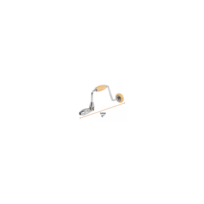 Berbiqui Prof. Perillas Madera 12'' 10970 Truper