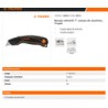 Navaja Retráctil 7" Cuerpo de Aluminio, Truper