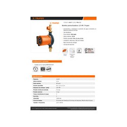 Bomba Presurizadora 1/3 Hp 14637 Truper