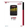 Juego de 5 Destornilladores Ámbar Combinados Jbud01 Urrea-h
