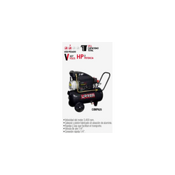 Compresor 2hp 25 Litros Comp825 Urrea-h