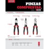 Pinza Electricista Corte Diagonal Compuesta 7 209gca Urrea-h
