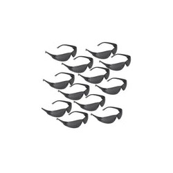 Lentes Seguridad Negros 20402 Paq C/12 Pretul