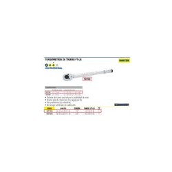 Torquimetro de Trueno 1/2'' 10-50 Pie/lb 107103 Surtek