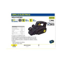 Cepillo Eléctrico 3-1/4in 800w Ce403b Surtek