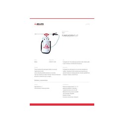 Fumigadora Aspersora Manual 7fp7 de 7l 3.5 Bar Bellota