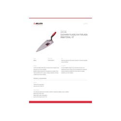 Cuchara P/albañil 10¨ Filadelfia 6585210bm Bellota