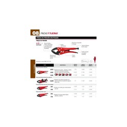Pinza de Presión Quijada Curva 10¨ Uso Pesado 4102 Urrea-h
