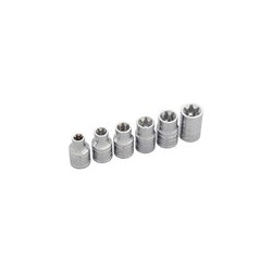 Juego de 6 Dados de 1/2 Torx® Hembra 5400tx Urrea-h