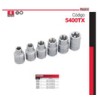 Juego de 6 Dados de 1/2 Torx® Hembra 5400tx Urrea-h