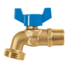 Llave de Esfera con Rosca para Manguera 3/4 49054 Foset