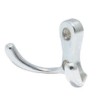 Gancho Perchero de Pared Doble Niquel Satinado 13pe Lock