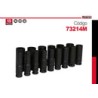 Juego 15 Dados Impacto Largos Métricos 1/2 Inch 73214m Urrea-h