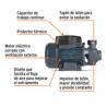 Bomba Periférica Boap-1a2 1hp Negra 12114 Truper