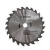 Disco Sierra Circular 7-1/4´´x24 Dientes Corte Madera Bosch