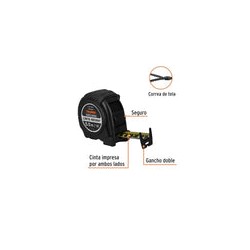 Flexómetro Cinta Negra 5.5 M Cinta 27 Mm 11745 Truper