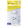 Placa con 1 Contacto Y 1 Interruptor Basic 25077 Volteck