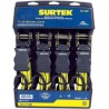 Sujetador de Matraca-tensor 4.5m 4 Piezas 151150 Surtek