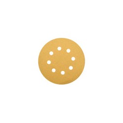 Lija Velcro 5 Pulgadas Madera/pintura Grano 120 con 50 Piezas Bosch