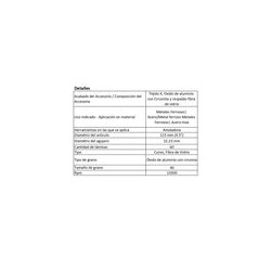 Disco Laminado de Lija de 4x7/8 Grano 40 2608619288 1 Pieza Bosch