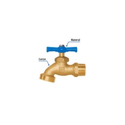 Llave Manguera 1/2'' 130 Gr Laton 49085 Foset
