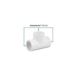 Tee Hidr. 1'' 10 Piezas 45422 Foset