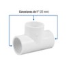 Tee Hidr. 1'' 10 Piezas 45422 Foset