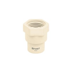 Adaptador Hembra Cpvc 1/2'' 10 Piezas 45101 Foset