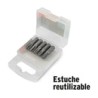 Dados Magneticos 1/4'' Largo 2-1/2'' 5pz 12939 Truper