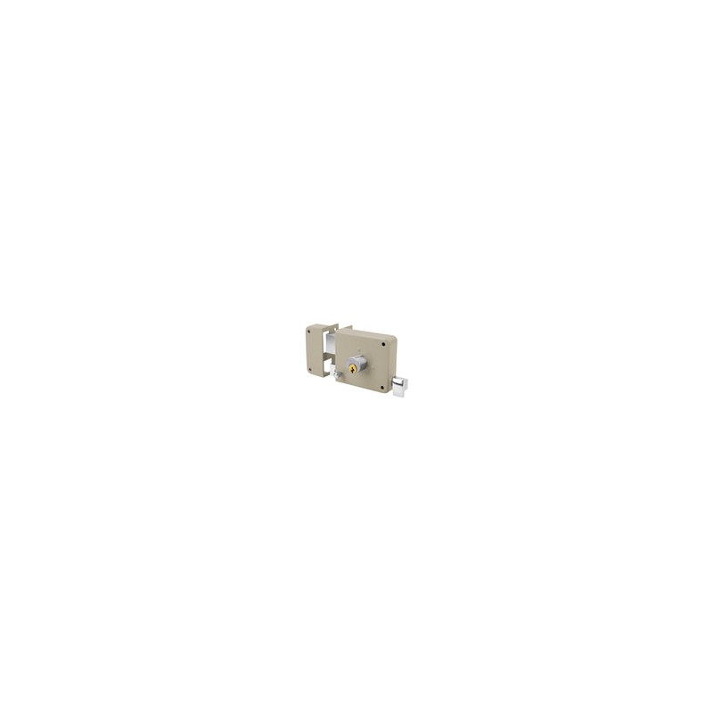 Cerradura Sobreponer Instalafacil Trad. Izq Caj 43575 Hermex