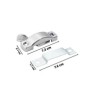 Pasador para Ventana con Contra Cromado Pavec2 Lock