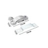Pasador para Ventana con Contra Cromado Pavec2 Lock