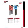 Juego 22 Llaves Hexagonales L Comb Punta Bola 49822 Urrea-h
