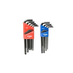 Juego 22 Llaves Hexagonales L Comb Punta Bola 49822 Urrea-h