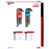 Juego 22 Llaves Hexagonales L Comb Punta Bola 49822 Urrea-h
