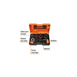 Juego Tarrajas 8 Pz Truper 13071