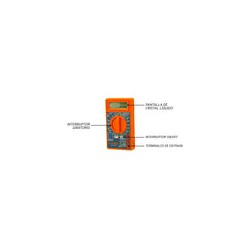Multimetro Digital Escolar 600 V  10400 Truper