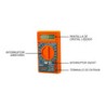 Multimetro Digital Escolar 600 V  10400 Truper