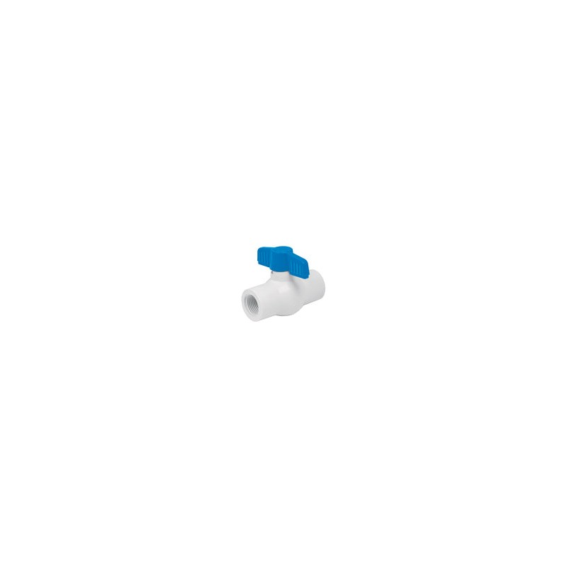 Válvula Esfera Pvc 1-1/2' Roscable 49154 4 Pz Foset