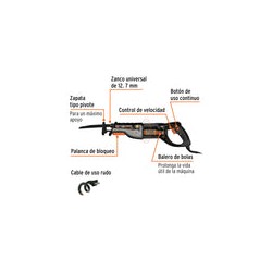 Sierra Sable Industrial, 900 W Truper 17269