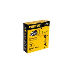 Rotomartillo 1/2'' 550 W Pretul 28112