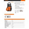 Bomba Sumergible Agua Limpia 1/2 Hp Truper 12601
