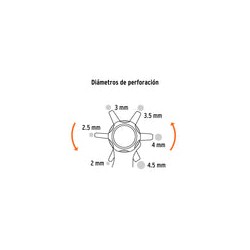 Pinza Sacabocados Truper 17340